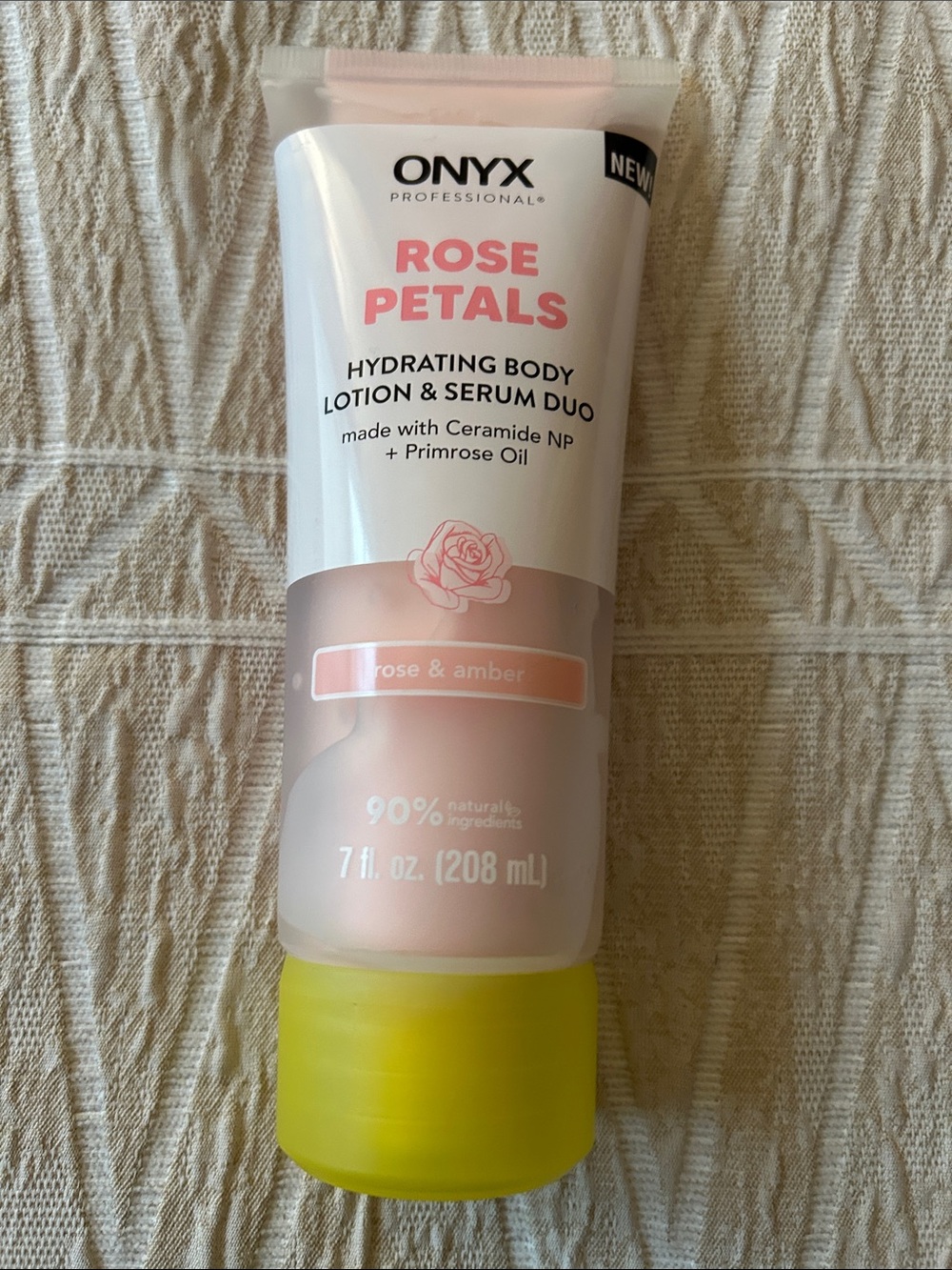 ONYX Rose Petals Hydrating Body Lotion & Serum Duo - Pink